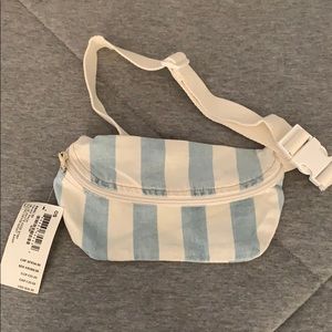 COPY - American Apparel Denim Striped Fanny Pack
